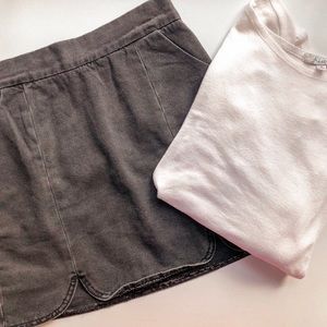 Forever 21 Black Skirt